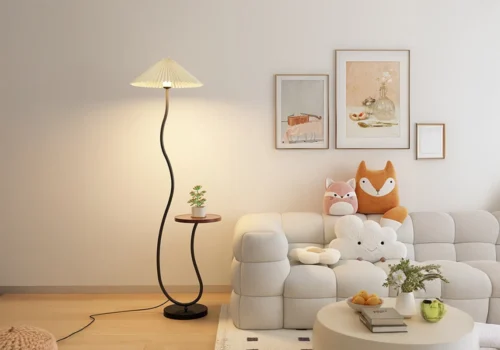 Lampadaire SILLAGE avec Tablette Inspirations Déco Votre Magasin de Meuble et Électroménager à La Réunion !