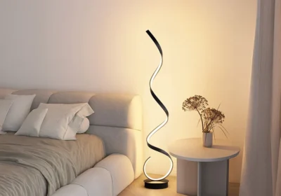 Lampadaire SILLAGE 42W CCT – LED Design Contemporain Noir