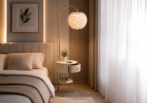 Lampadaire Chevet LEA Élégance Inspirations Déco Votre Magasin de Meuble et Électroménager à La Réunion !