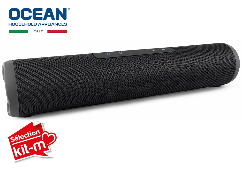 Barre de Son Bluetooth OCEAN Barres de Son, Enceintes & Radios Votre Magasin de Meuble et Électroménager à La Réunion ! 4 Barre de Son Bluetooth OCEAN – Image 1