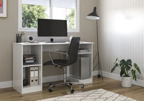 Bureau ENCANTO Blanc Bureaux Votre Magasin de Meuble et Électroménager à La Réunion !