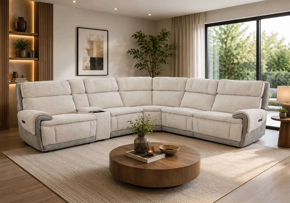 Salon D’Angle Relax Électrique CINEA Fauteuils Relaxants Top Confort Votre Magasin de Meuble et Électroménager à La Réunion ! 4 Salon D'Angle Relax Électrique CINEA – Image 1