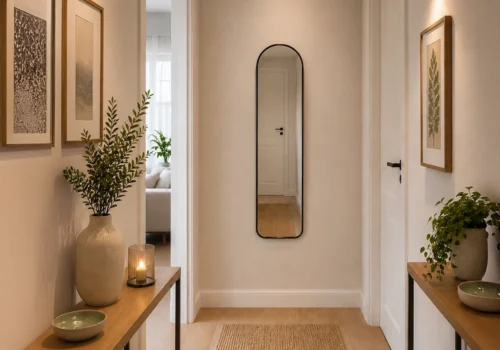 Miroir ARCHE Noir Décoration Votre Magasin de Meuble et Électroménager à La Réunion !