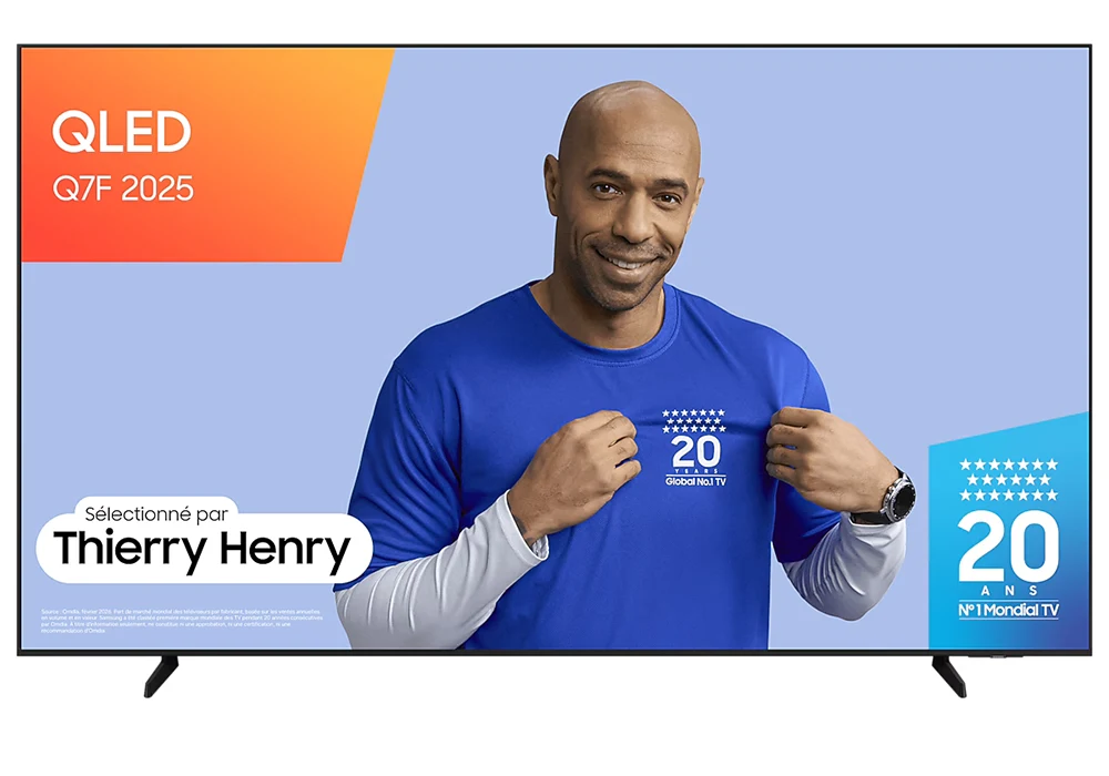 TV QLED AI 4K HDR10+ 85″ 214 cm SAMSUNG (TQ85Q7F) Téléviseurs & Vidéo-Projecteurs Votre Magasin de Meuble et Électroménager à La Réunion ! 4 TV QLED AI 4K HDR10+ 85″ 214 cm SAMSUNG (TQ85Q7F) – Image 1