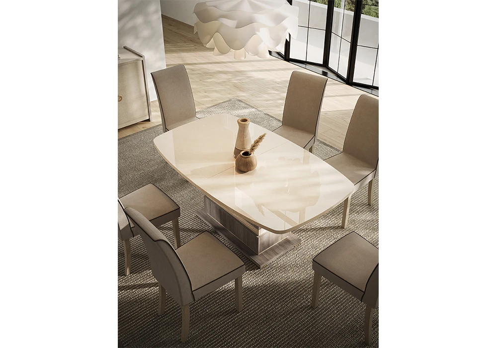 Table à Manger Rectangulaire Extensible 2.10M (COLLECTION LONDON) Meubles Votre Magasin de Meuble et Électroménager à La Réunion ! 5