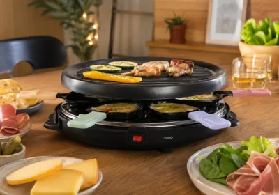 Appareil à Raclette 6 Personnes + Grill LIVOO (DOC207P)