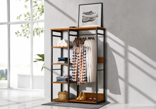 Dressing PILIO Noir Armoires, Commodes & Chevets Votre Magasin de Meuble et Électroménager à La Réunion !