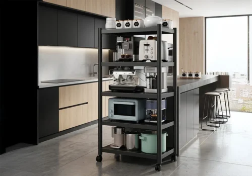 Étagère Cuisine 5 Niveaux En Métal Cuisine Votre Magasin de Meuble et Électroménager à La Réunion !