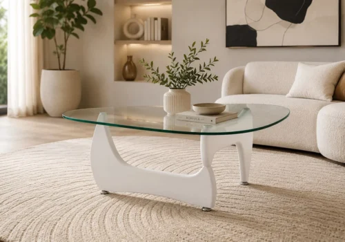 Table de Salon Ovale DELIA Meubles Votre Magasin de Meuble et Électroménager à La Réunion !
