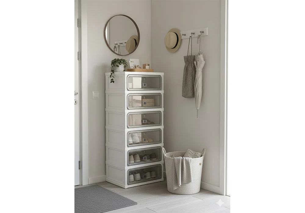 Meuble De Rangement YALEA 6 Niveaux Meubles Votre Magasin de Meuble et Électroménager à La Réunion ! 4 Meuble De Rangement YALEA 6 Niveaux – Image 1