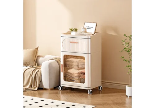 Chevet YANIE 1 Porte 1 Tiroir Armoires, Commodes & Chevets Votre Magasin de Meuble et Électroménager à La Réunion !