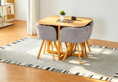 Ensemble Table avec 4 Chaises GARNIE Salles à Manger Votre Magasin de Meuble et Électroménager à La Réunion !