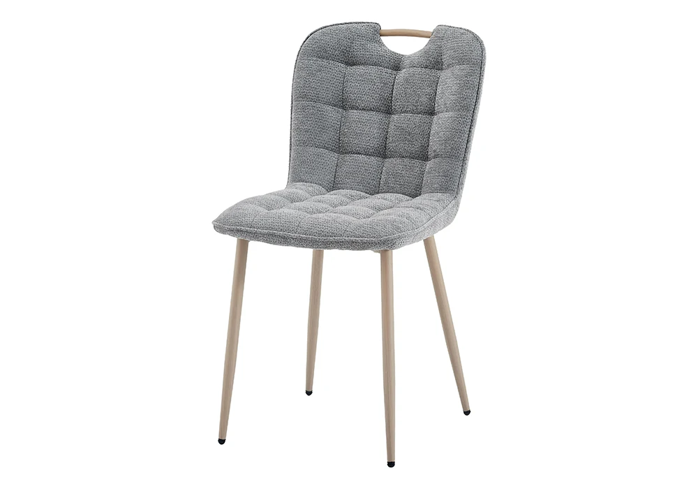 Lot de 6 Chaises PANAO Gris Chaises Votre Magasin de Meuble et Électroménager à La Réunion ! 4 Lot de 6 Chaises PANAO Gris – Image 1
