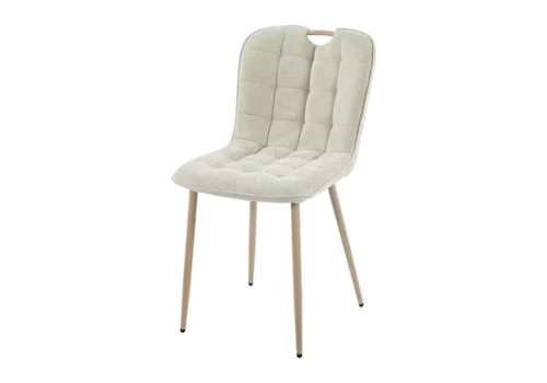 Lot de 6 Chaises PANAO Beige Chaises Votre Magasin de Meuble et Électroménager à La Réunion !