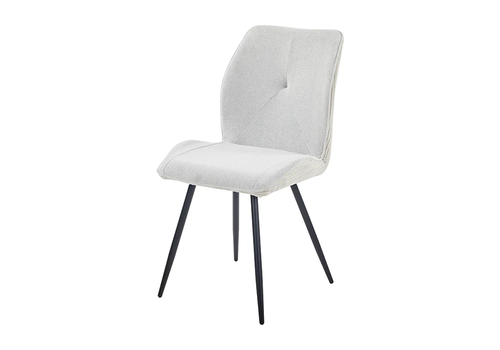Lot de 6 Chaises LUVIE Gris Chaises Votre Magasin de Meuble et Électroménager à La Réunion ! 4 Lot de 6 Chaises LUVIE Gris – Image 1