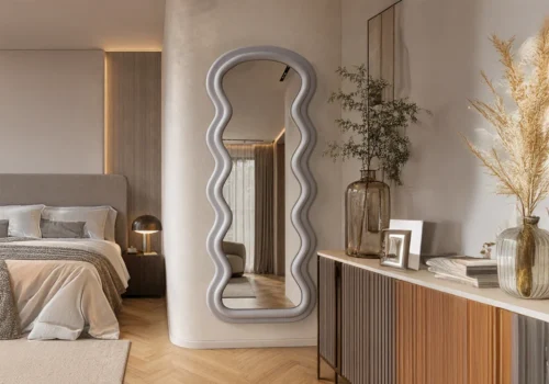 Miroir RABIA Gris Chambres à Coucher Votre Magasin de Meuble et Électroménager à La Réunion !