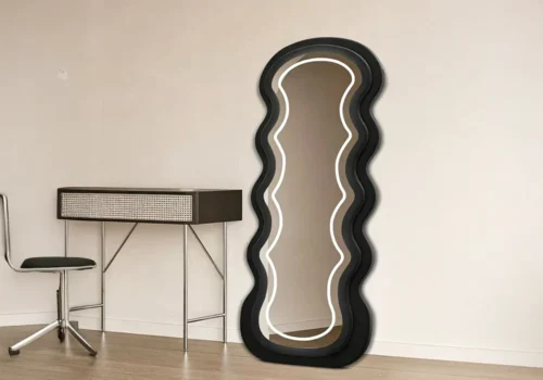 Miroir ROLIO Noir Chambres à Coucher Votre Magasin de Meuble et Électroménager à La Réunion !