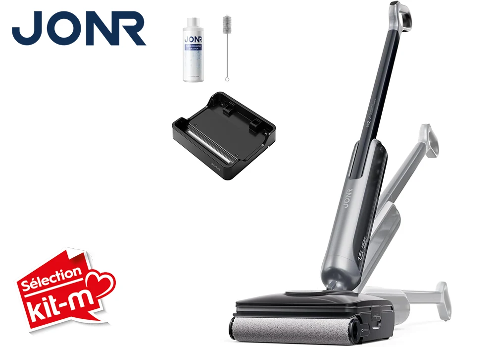 Aspirateur Balai Sans Fil Autonettoyant JONR H2 Nettoyage Votre Magasin de Meuble et Électroménager à La Réunion ! 4 Aspirateur Balai Sans Fil Autonettoyant JONR H2 – Image 1