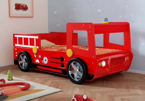 Lit POMPIER 90×190 cm avec Sommier Chambres Enfant Chambres Enfant