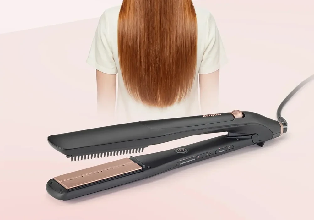 LISSEUR CERAMIQUE VAPEUR LUXE STYLER BABYLISS (ST596E) Petits Électroménagers Votre Magasin de Meuble et Électroménager à La Réunion ! 4 LISSEUR CERAMIQUE VAPEUR LUXE STYLER BABYLISS (ST596E) – Image 1