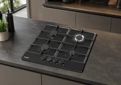 Plaque de Cuisson Gaz 3 Feux HAIER (HOB-G63CT4B) Cuisson Votre Magasin de Meuble et Électroménager à La Réunion !