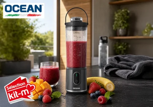 Blender Portable Rechargeable OCEAN (WOCBLPU114DG) Cuisine Votre Magasin de Meuble et Électroménager à La Réunion !