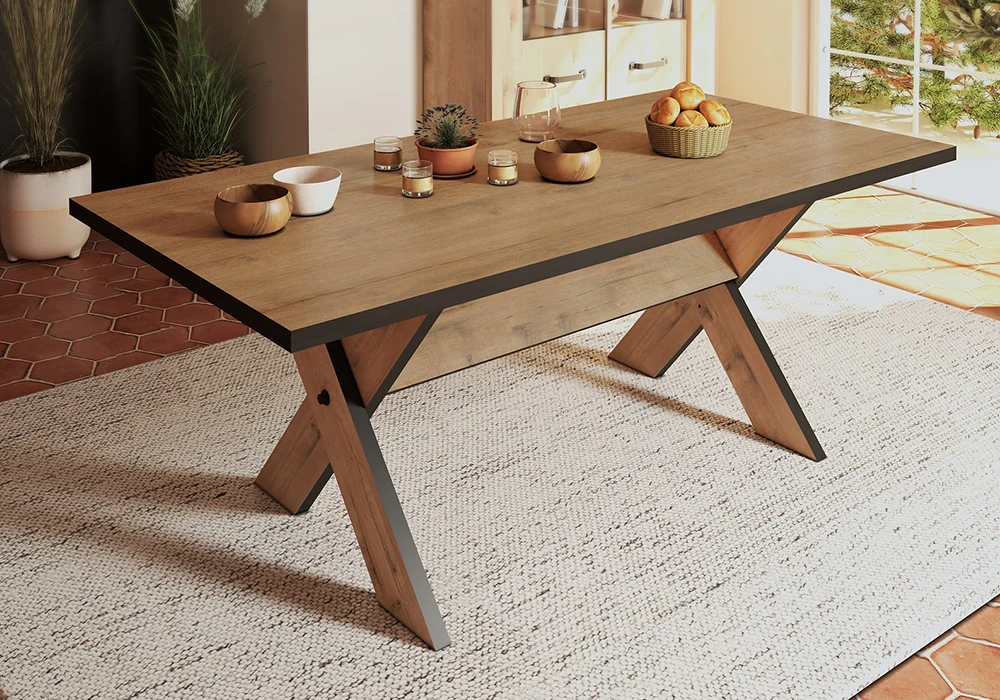 Table À Manger Rectangulaire (Collection Dawson) Salles à Manger Votre Magasin de Meuble et Électroménager à La Réunion ! 5