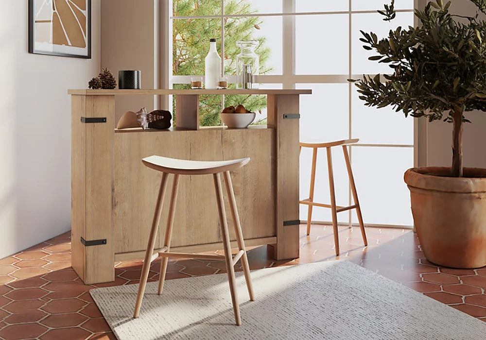 Meuble Bar (Collection Dawson) Meubles Votre Magasin de Meuble et Électroménager à La Réunion ! 4 Meuble Bar (Collection Dawson) – Image 1