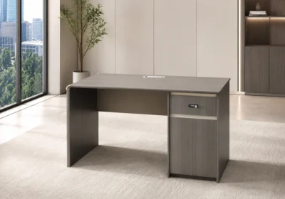 Bureau Droit NEXIO Avec Caisson de Rangement Sécurisé