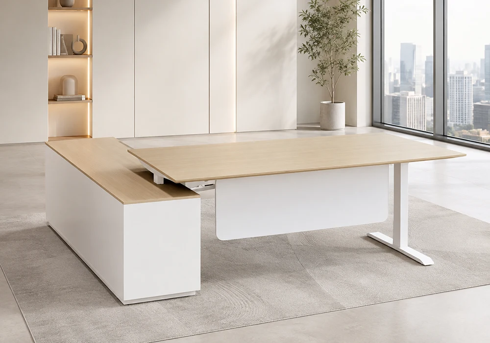 Bureau d’Angle ALTO Avec Retour Latéral Intégré Bureaux Votre Magasin de Meuble et Électroménager à La Réunion ! 5