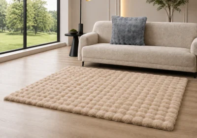 Tapis Vague 120×160 cm Marron