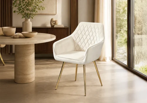 Chaise MAVINE Beige Chaises Chaises
