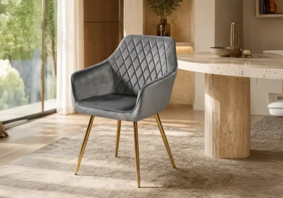 Chaise MAVINE Gris