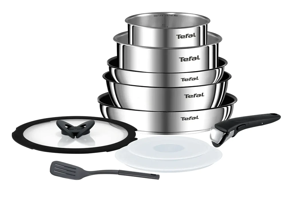 BATTERIE DE CUISINE TEFAL INGENIO EMOTION TEFAL (L897S) Cuisine Votre Magasin de Meuble et Électroménager à La Réunion ! 4 BATTERIE DE CUISINE TEFAL INGENIO EMOTION TEFAL (L897S) – Image 1