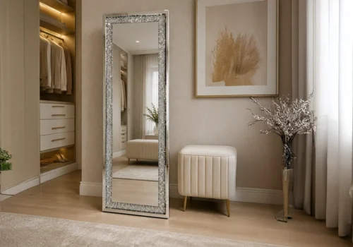 Miroir sur Pied CRISTAL Chambres à Coucher Chambres à Coucher