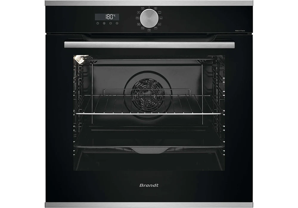 41469_BOP7534LX_2 Four Encastrable 73 L Multifonction + Pyrolyse avec Cuisson Vapeur OptiSteam BRANDT (BOP7534LX) – Image 1