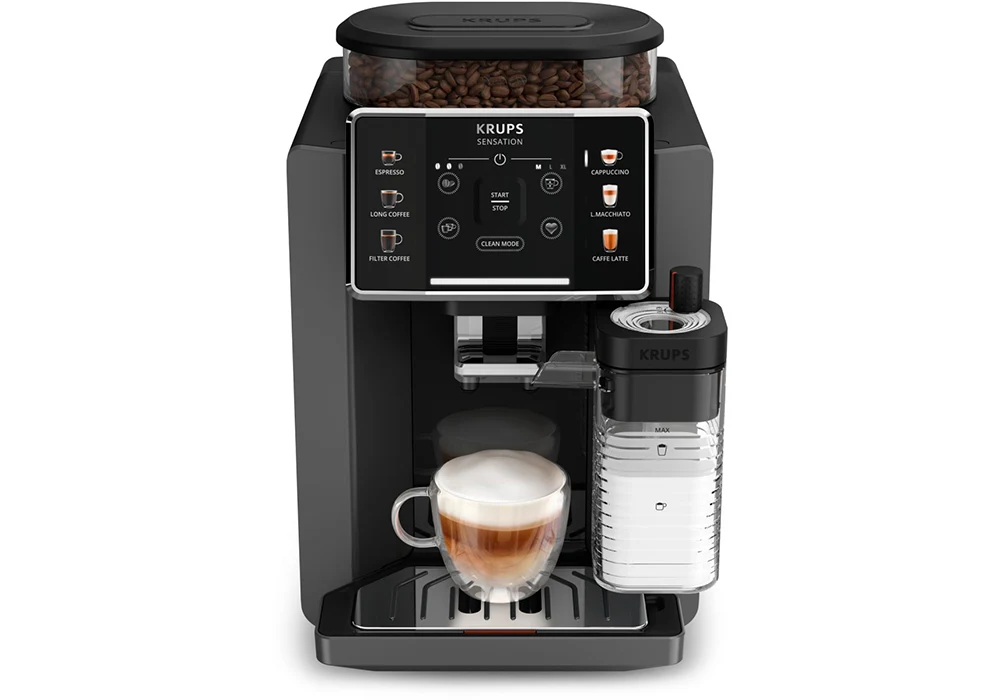 Expresso Broyeur Automatique Sensation Lait M85 KRUPS (EA912HF1) Boissons (Café, Thé, Jus) Boissons (Café, Thé, Jus)