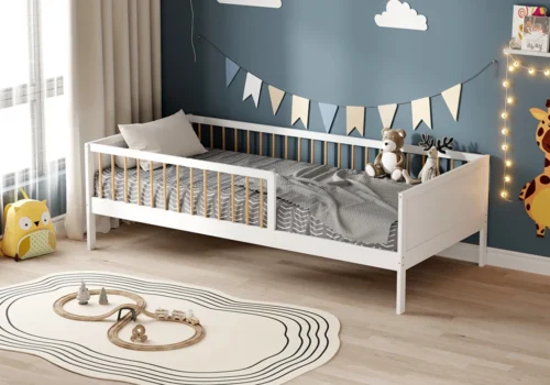 Lit Enfant MILO Blanc Chambres à Coucher Chambres à Coucher