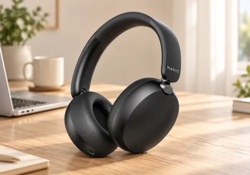 Casque Bluetooth HAVIT Noir (H682BT PRO) Mobiles / Tablettes / Casques & Écouteurs Mobiles / Tablettes / Casques & Écouteurs