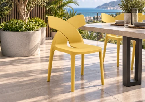 Chaise ZORRO Jaune Chaises Chaises