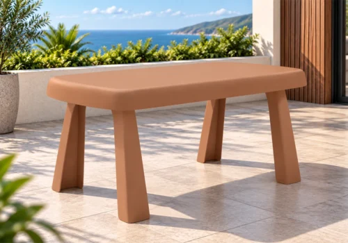 Table Rect 135 Ext TORANO Marron Jardins & Terrasses Jardins & Terrasses