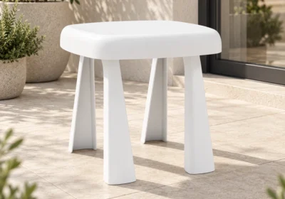 Table Carrée Ext TORANO SQUARE Blanc