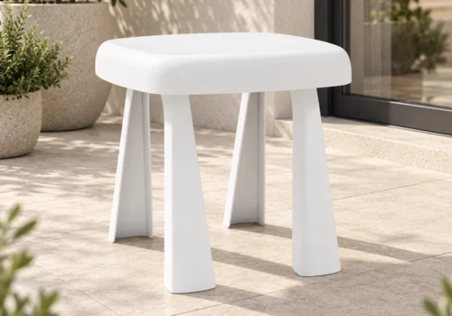 Table Carrée Ext TORANO SQUARE Blanc Jardins & Terrasses Jardins & Terrasses