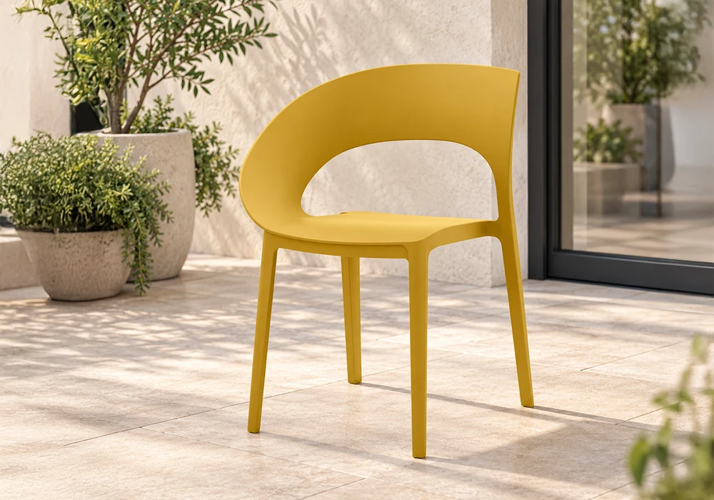 40220-A Chaise VAGAS Jaune – Image 1