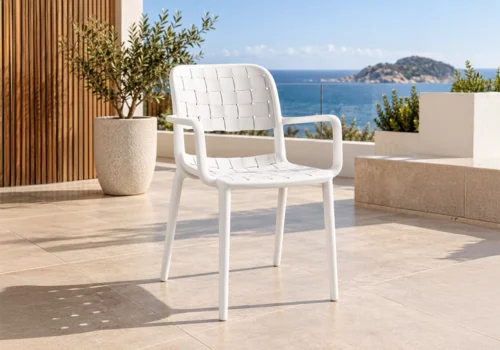 Chaise GANYL Blanc Chaises Chaises
