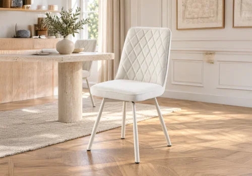 Lot de 6 Chaises DELI Beige Chaises Chaises