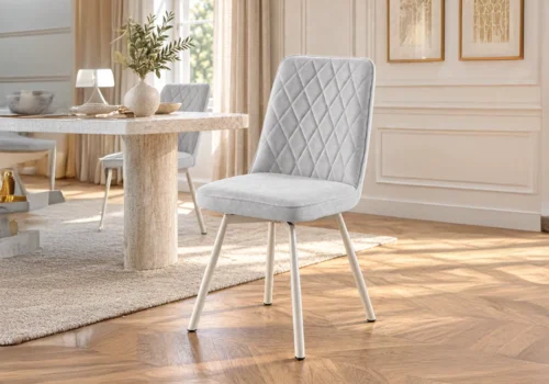 Lot de 6 Chaises DELI Gris Chaises Chaises