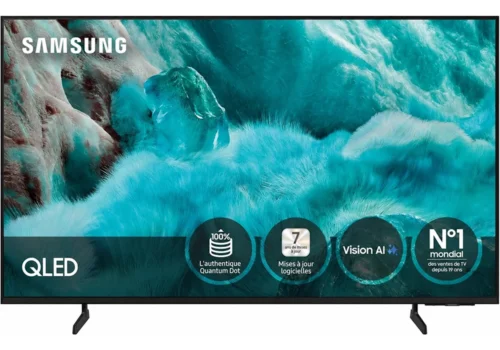 TV QLED AI 4K 50″ 127cm SAMSUNG (TQ50Q7F3) SOLDES & PROMOS SOLDES & PROMOS