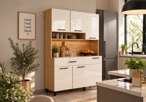 Buffet Cuisine LAMA 6 Portes/ 1 Tiroir Ensembles Cuisine Ensembles Cuisine