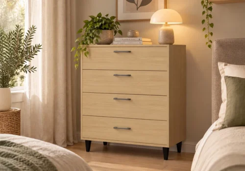 Commode MARVA 4 Tiroirs Armoires, Commodes & Chevets Armoires, Commodes & Chevets